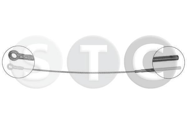 STC huzal, rögzítőfék T482039