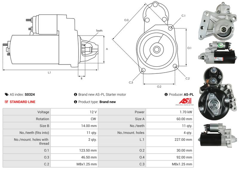 AS-PL S0324 Starter