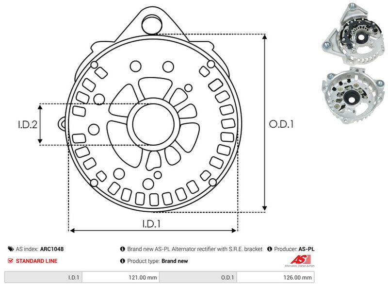 Seadistaja, generaator, AS-PL ARC1048