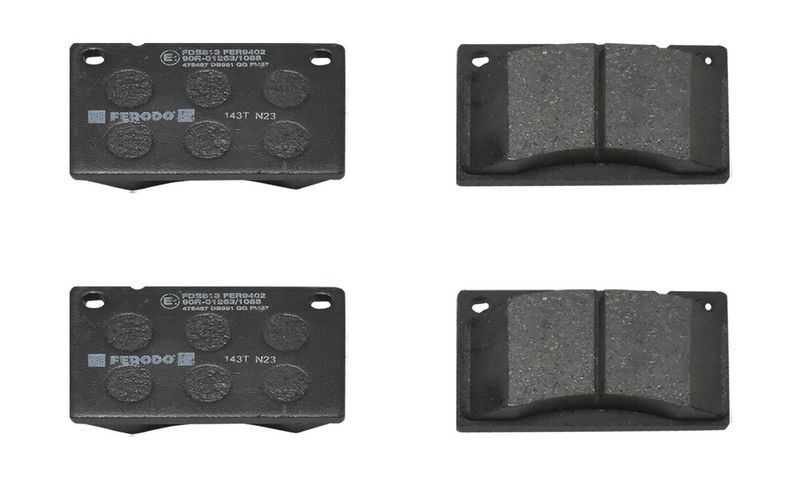 Bremsbelagsatz, Scheibenbremse