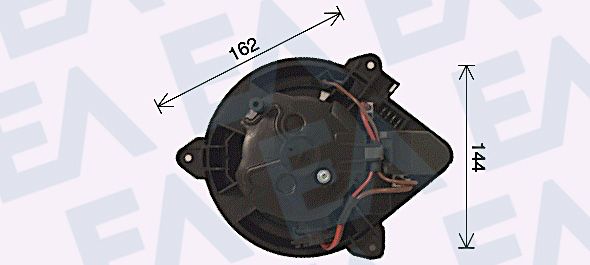 Motor eléctrico, ventilador habitáculo