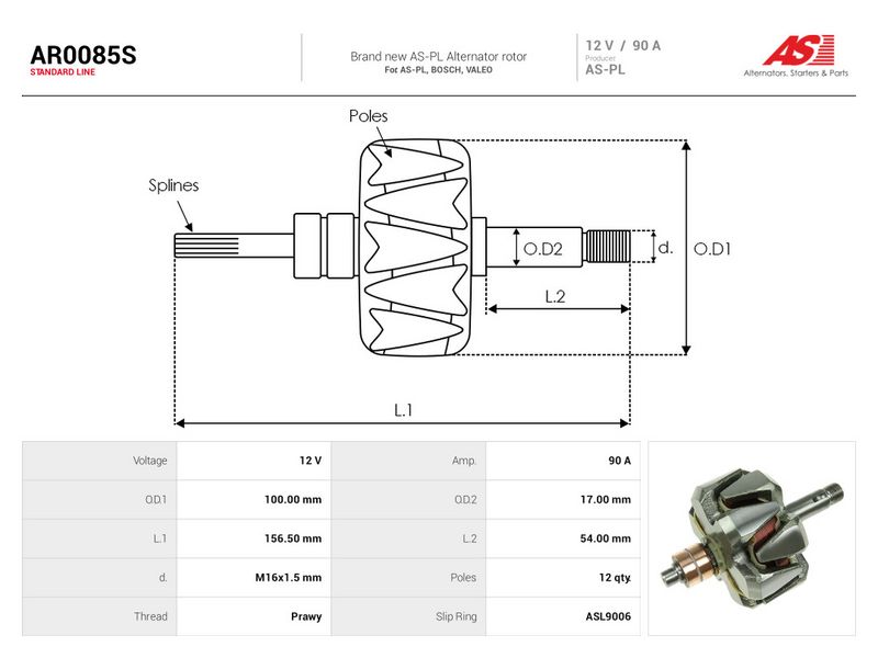 Prekės atitinka OEM kodą: 93160821