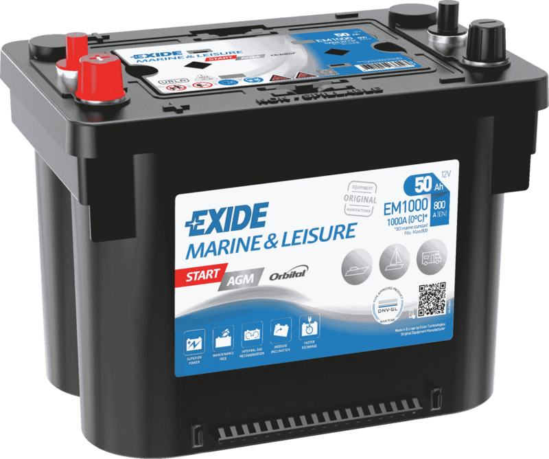 EXIDE EM1000 Стартерний акумулятор