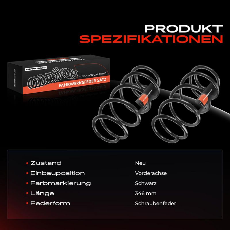Frankberg 5481FB0009028 Suspension Spring