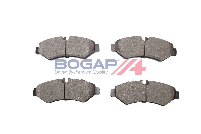 BOGAP Комплект тормозных колодок, дисковый тормоз