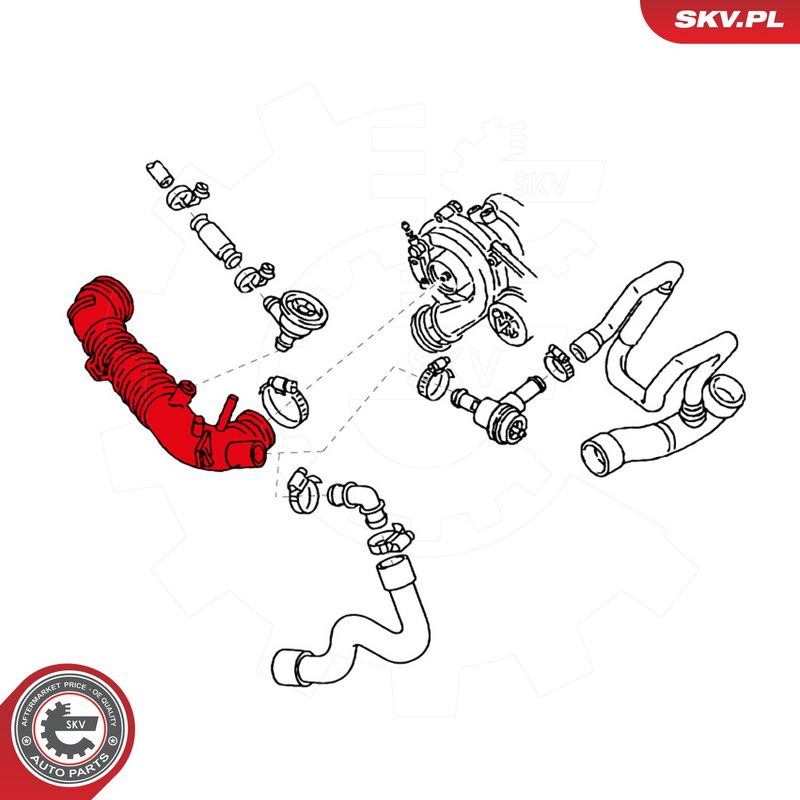 Õhutoru, õhufilter, ESEN SKV 24SKV501