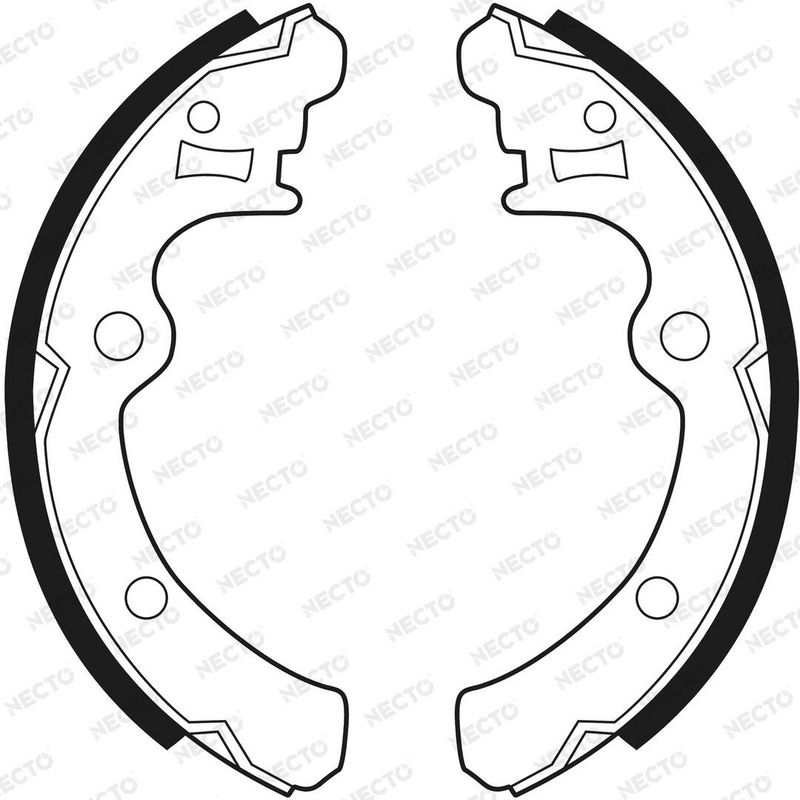 Juego de zapatas de frenos