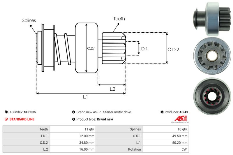 Vabajooks, starter, AS-PL SD6035