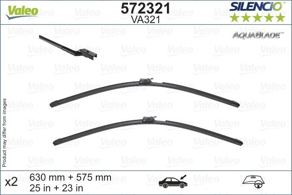 Valeo Wiper Blade 572321
