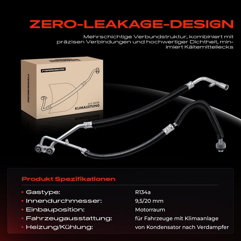 Frankberg 5481FB0031963 High/Low-pressure Line, air conditioning