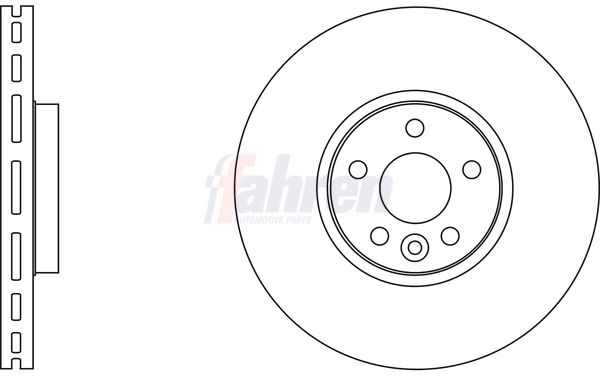 Fahren Brake Disc FBD6604