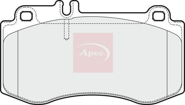 APEC Brake Pad Set, disc brake PAD1735