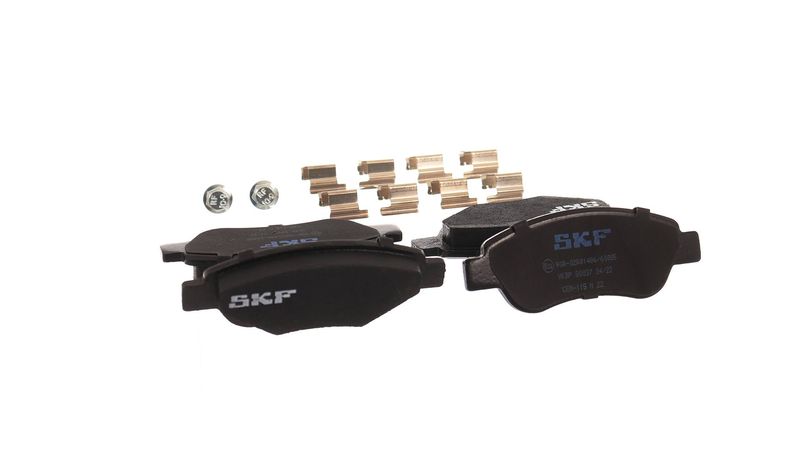 SKF VKBP80037 Комплект гальмівних накладок, дискове гальмо