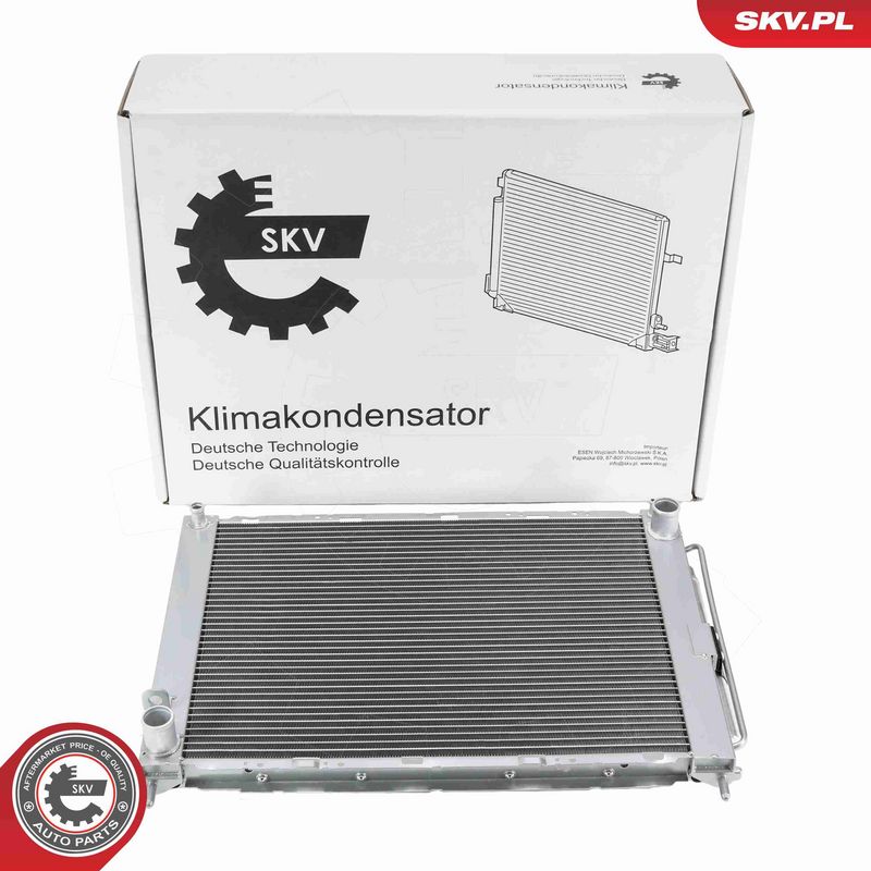 ESEN SKV 86SKV418 Condenser, air conditioning