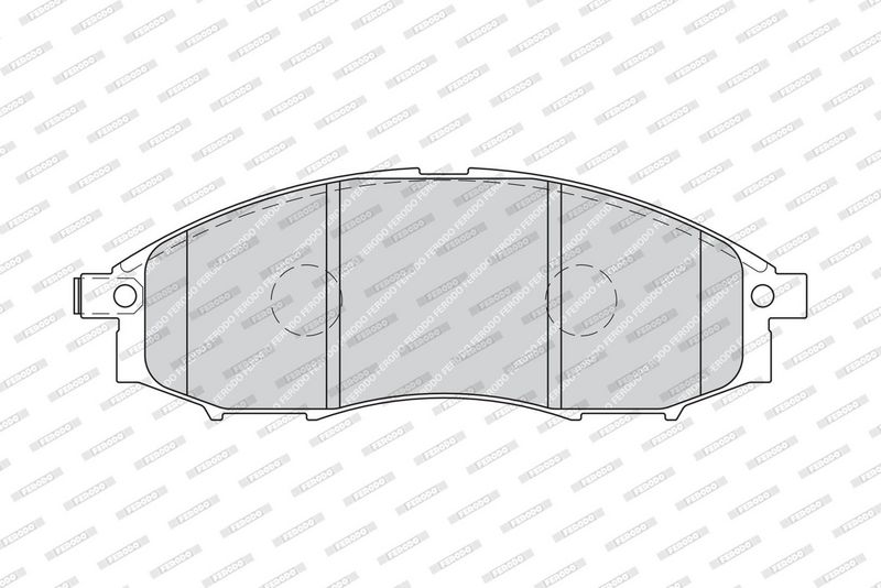 FERODO Plaquettes de frein à disque FDB1745