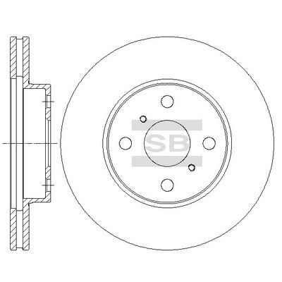 Hi-Q SD4061 Brake Disc
