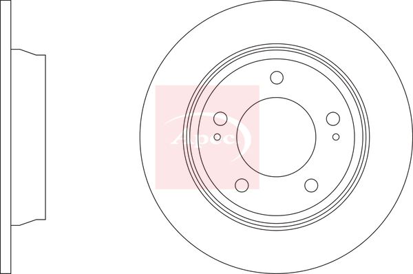 APEC Brake Disc DSK3381