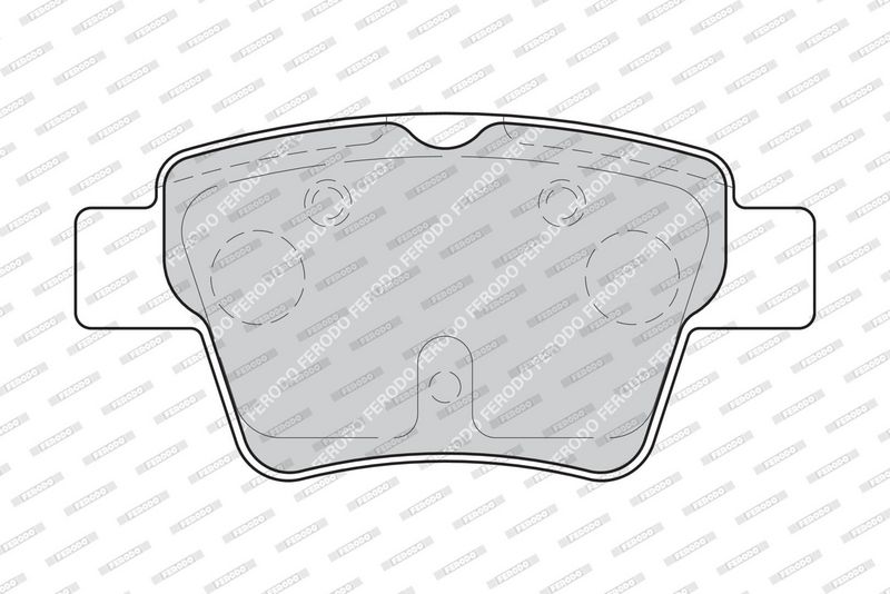 FERODO Plaquettes de frein à disque FDB1784