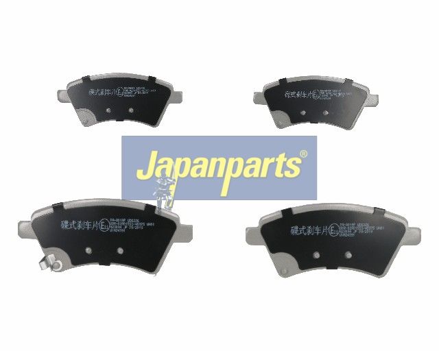 set placute frana,frana disc JAPANPARTS PA-801AF