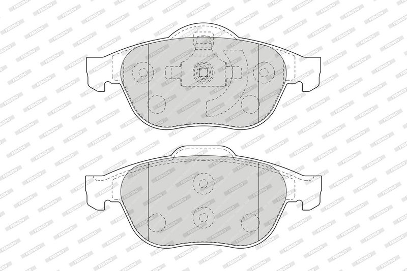FERODO Plaquettes de frein à disque FDB1541