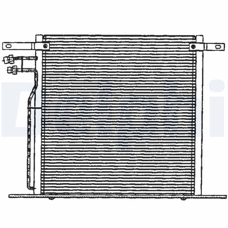 Конденсатор, система кондиціонування повітря, Delphi TSP0225126