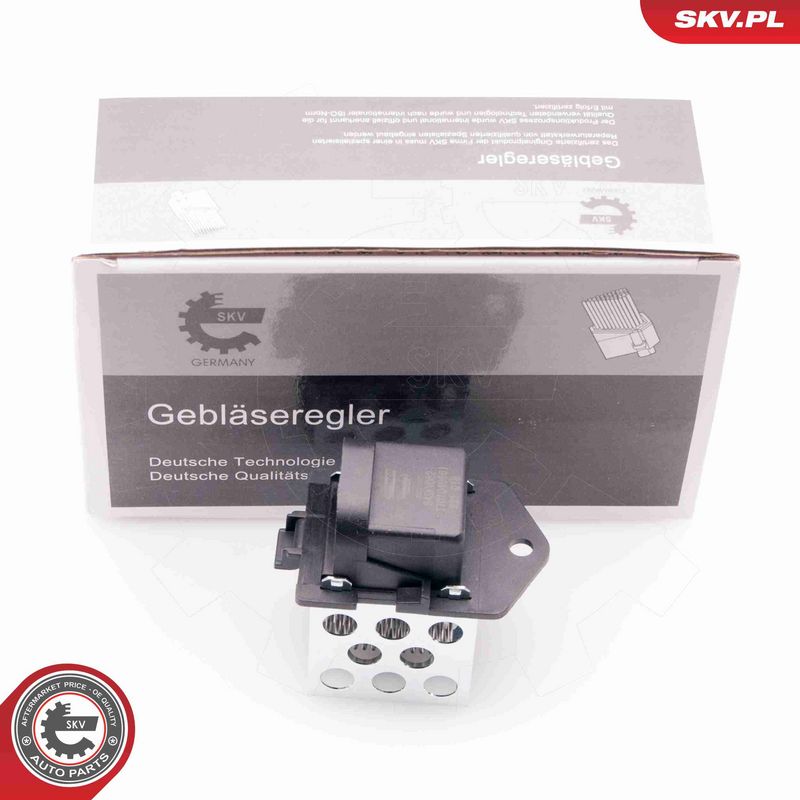 ESEN SKV 94SKV052 - Resistor, interior blower