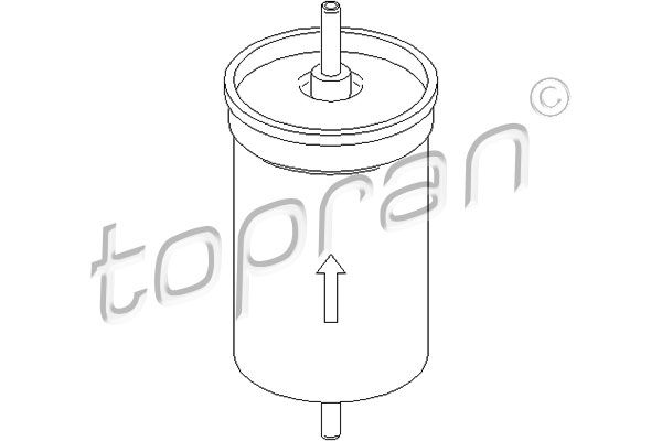 Фільтр палива, Topran 301661