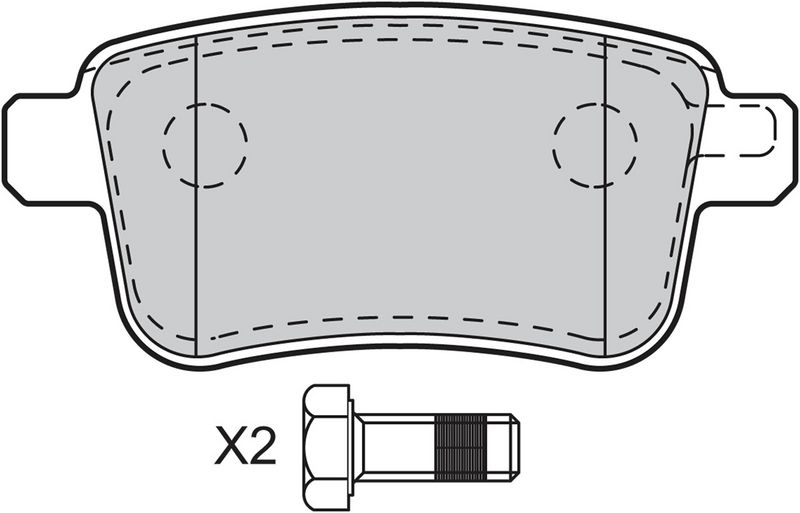 Juego de pastillas de freno