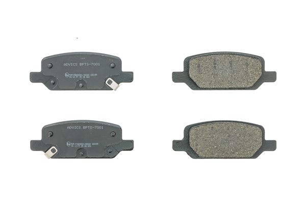 AISIN BPTS-7001 - Brake Pad Set, disc brake