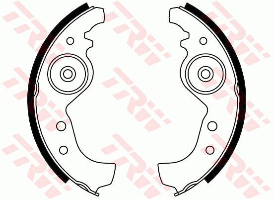 TRW GS8289 Brake Shoe Set