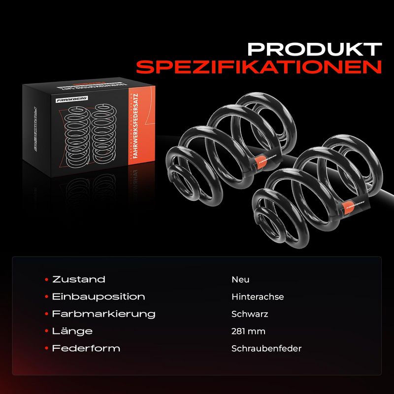 Frankberg 5481FB0009378 Suspension Spring