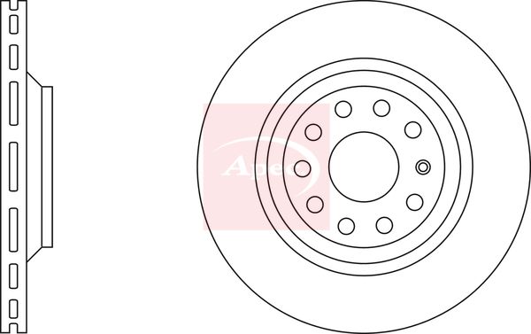 APEC Brake Disc DSK2460