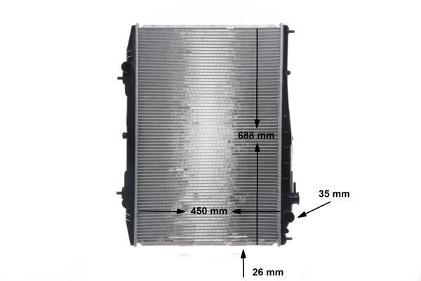 MAHLE CR 1963 000S Radiator, engine cooling