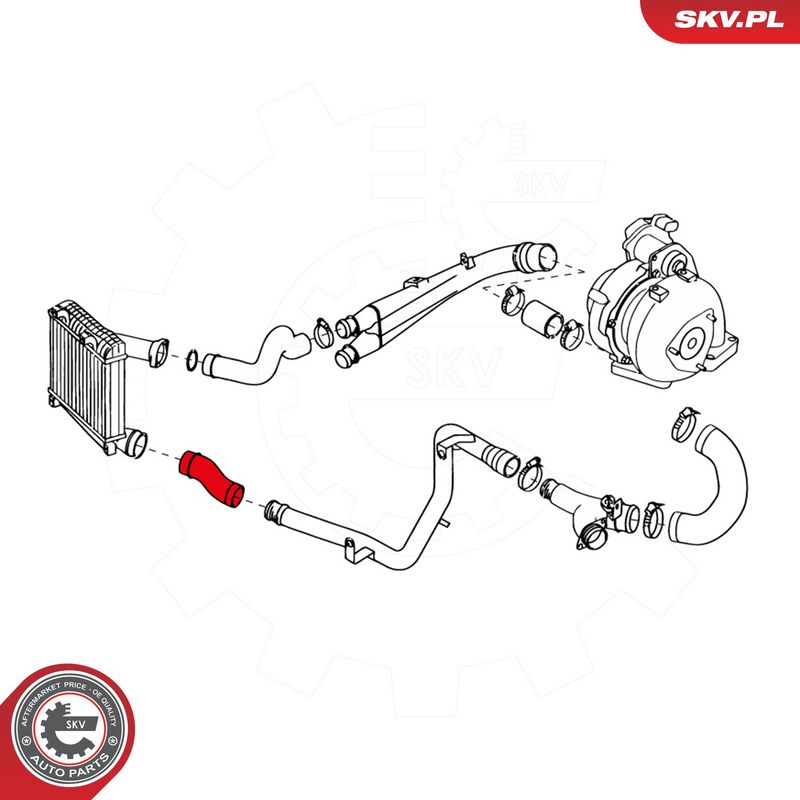 Laadimisõhu voolik, ESEN SKV 24SKV704