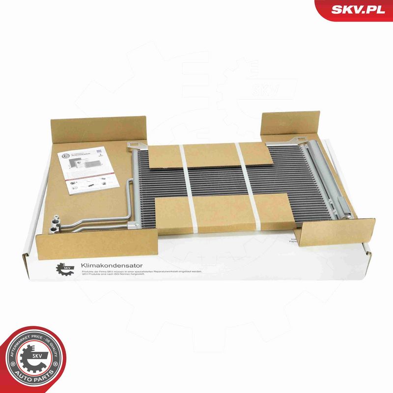 ESEN SKV 86SKV598 Condenser, air conditioning