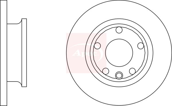 APEC Brake Disc DSK591