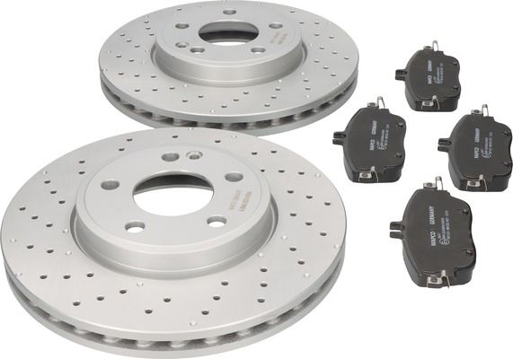 MAPCO 47847 Brake Kit, disc brake