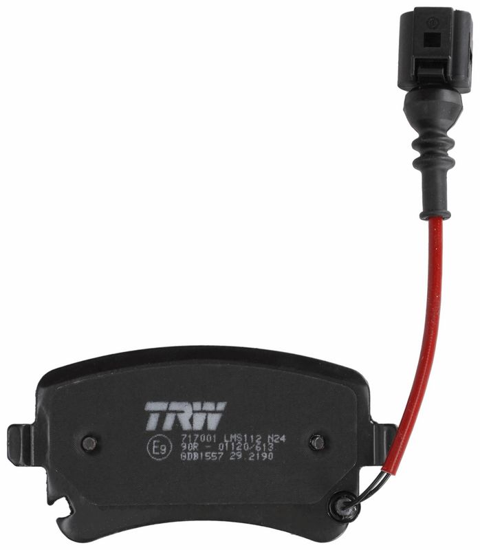 TRW GDB1557 Комплект гальмівних накладок, дискове гальмо