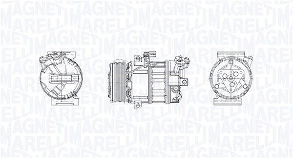 MAGNETI MARELLI Kompresorius, oro kondicionierius