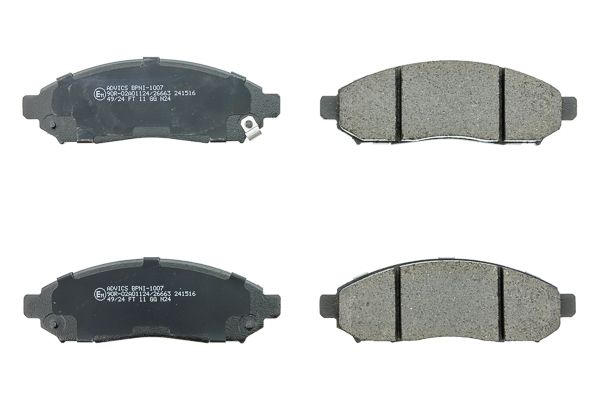 Σετ τακάκια, δισκόφρενα  Premium ADVICS by AISIN