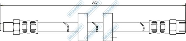 APEC Brake Hose BHO4039