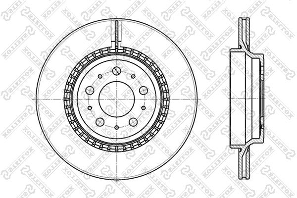спирачен диск STELLOX