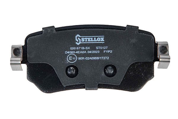 STELLOX 000 671B-SX Brake Pad Set, disc brake