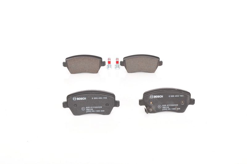 BOSCH 0 986 494 160 Brake Pad Set, disc brake