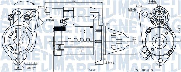 Стартер, Magneti Marelli 063721642610