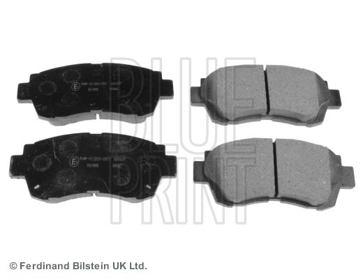 Комплект гальмівних накладок, дискове гальмо, Blue Print ADT34283