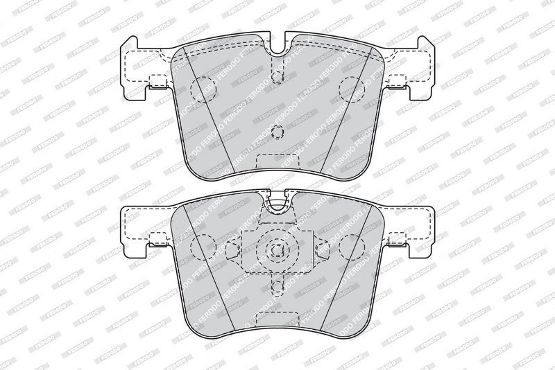 FERODO Plaquettes de frein à disque FDB4394