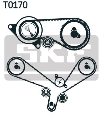 SKF VKMC 01952 Water Pump & Timing Belt Kit