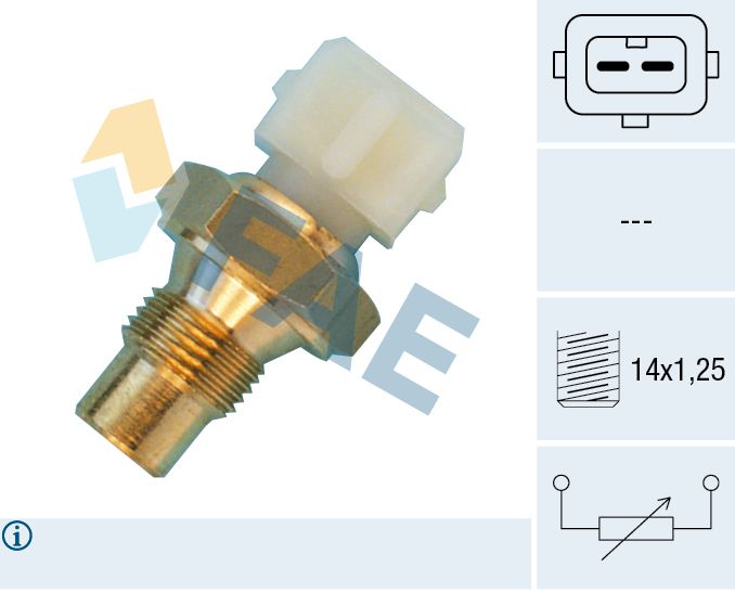Sensor, temperatura del aceite
