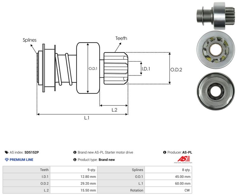 Vabajooks, starter, AS-PL SD5152P